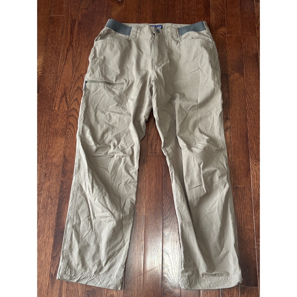 Patagonia Venga Rock Pants Mens 32x29 Brown Climbing Hiking 83110 FA25